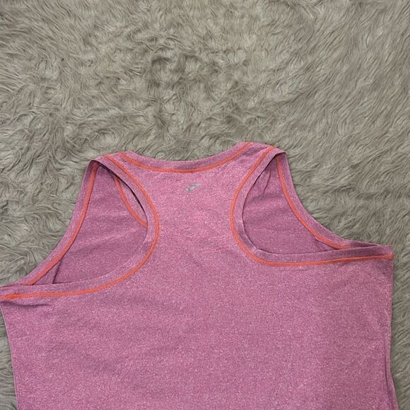 Brooks purple and orange moisture wicking racerbackk tank top size - Picture 5 of 5